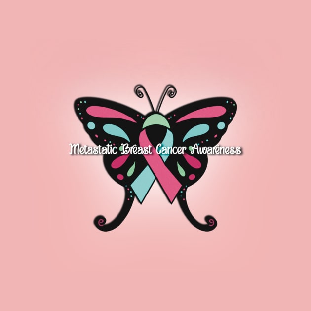 Metastatic Breast Cancer Butterfly by Kendall by Forever Tiffany