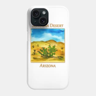 Prickly Pear Cactua as seen in the Sonoran Desert Phone Case