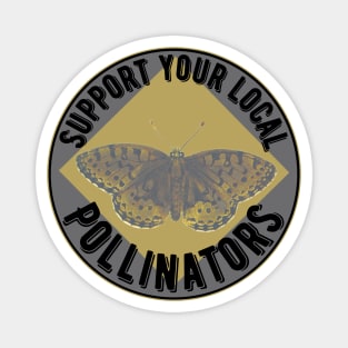 Support Butterfly Pollinators Magnet