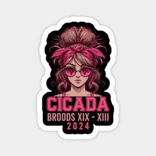 Cicada 2024 Event Brood XIX & XIII Emergence Magnet