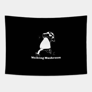 Walking Mushroom club Tapestry