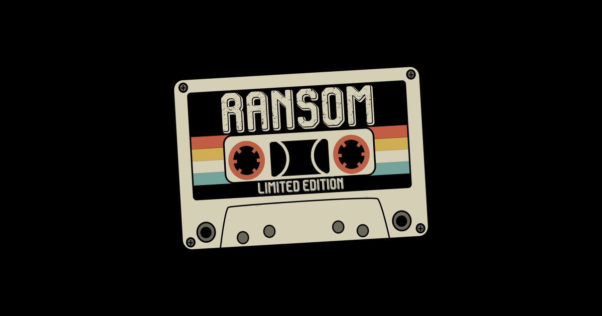 Ransom Name Limited Edition Vintage Style Ransom TShirt