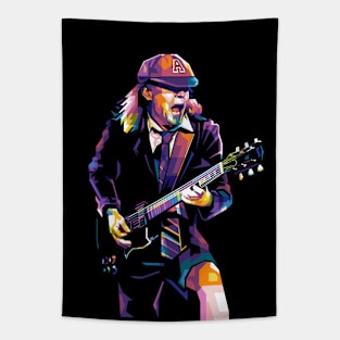 Angus Young WPAP Tapestry