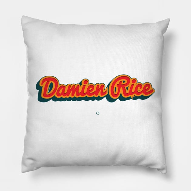 Damien Rice Pillow by PowelCastStudio