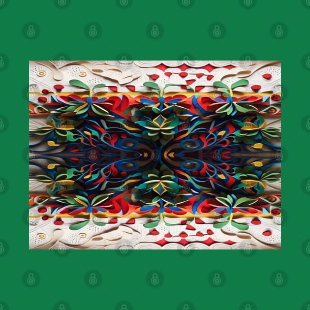 Estructurada horizontal tridimensional by Jugando con colores 