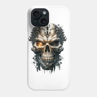 Skull Wild Life Painting Dark Character Spirit Phone Case