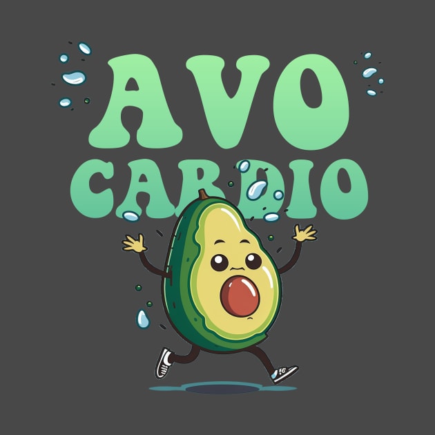 Avocardio by Hehe Tees