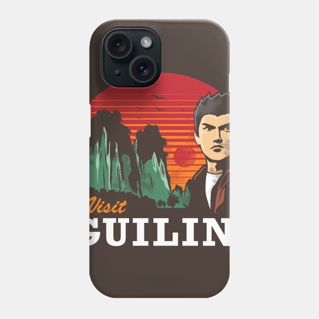 VISIT GUILIN Phone Case by arace