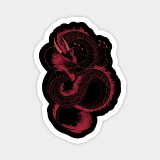 Japanese dragon Magnet