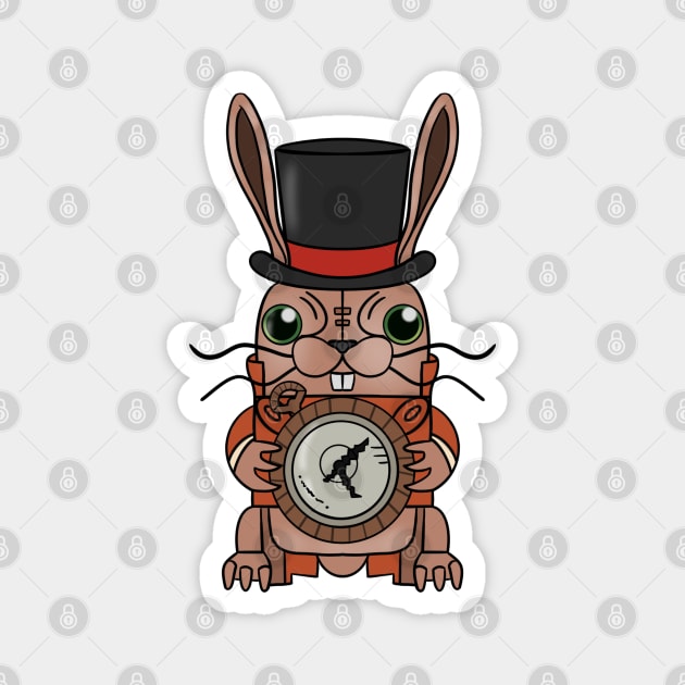 Clockwork Bomb Magnet by maplefoot