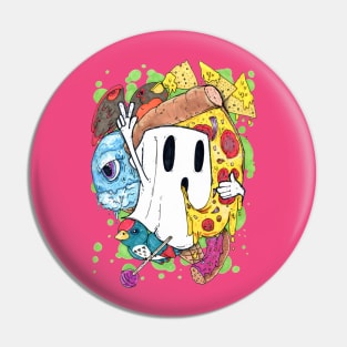 Junk Food Ghost Pin