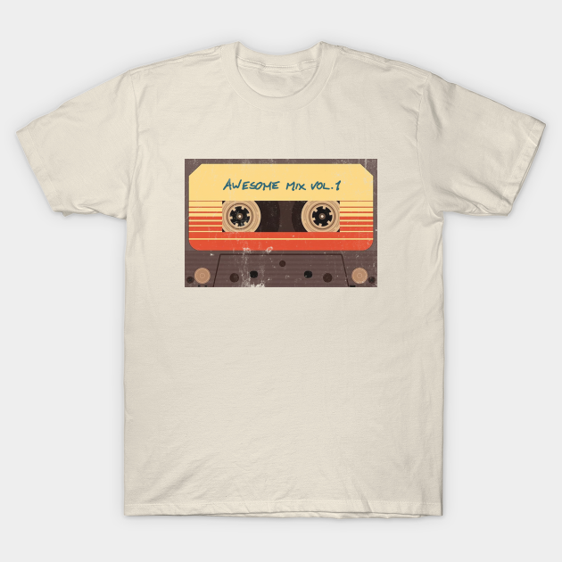 Awesome Mix Vol 1 Vintage Retro Guardians Of The Galaxy - Awesome Mix Vol 1 - T-Shirt