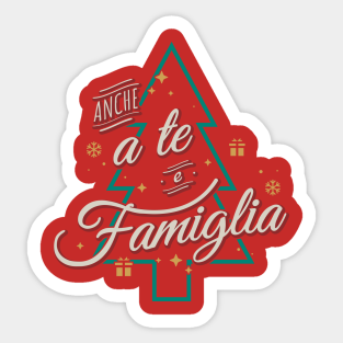 Stickers Natale.Buon Natale Stickers Teepublic