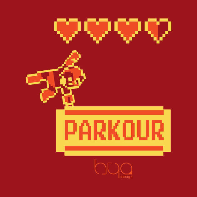 8BITS PARKOUR by hyodesign