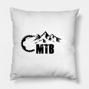 MTB Mountains Pillow