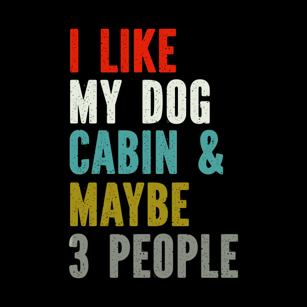 I like my dog cabin and maybe 3 people by SimonL