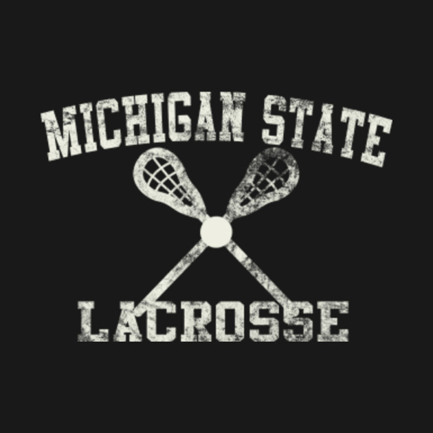 Vintage Michigan State Lacrosse - Michigan State Lacrosse - T-Shirt