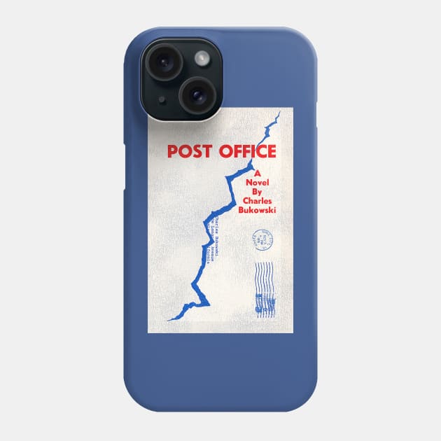 Charles Bukowski Post Office Phone Case by darklordpug