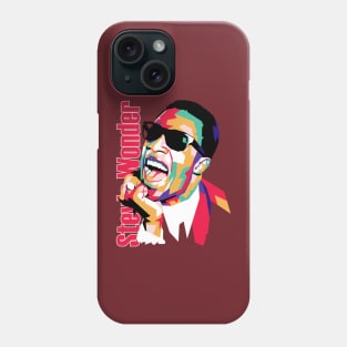 stevie wonder abstract Phone Case