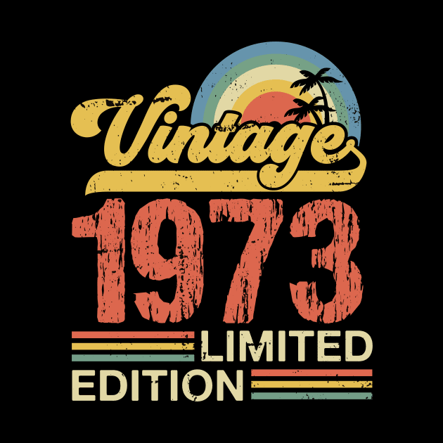 Retro vintage 1973 limited edition by Crafty Pirate 