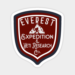 Everest Expedition & Yeti Research Co. Magnet