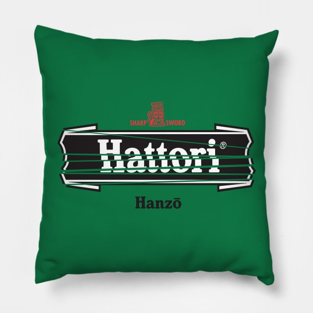 Hattori Hanzo Premium Quality Pillow by Yellowkoong