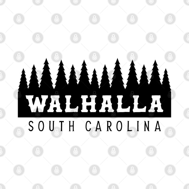 Walhalla South Carolina Tourist Souvenir by carolinafound