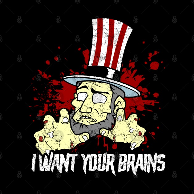 Zombie Uncle Sam by Mila46