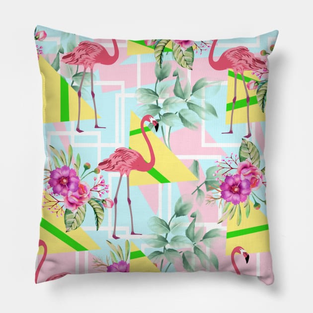 Tropical Pillow by ilhnklv