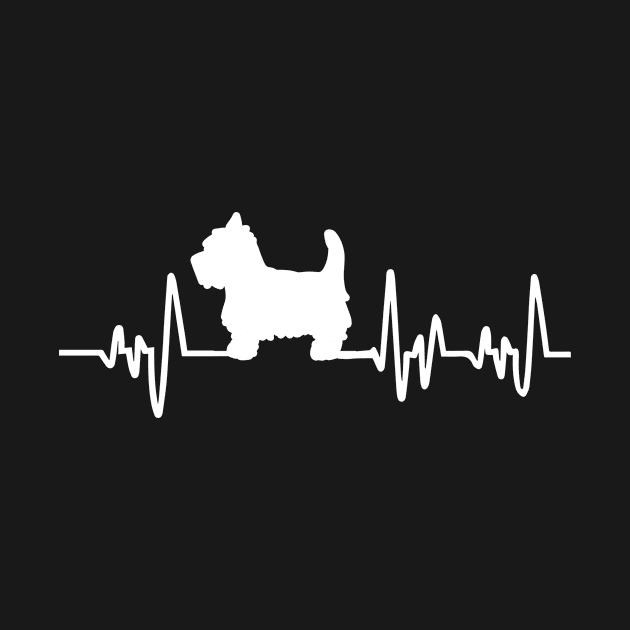 Westie Heartbeat For Dog Lovers by mohammadrezaabolghase