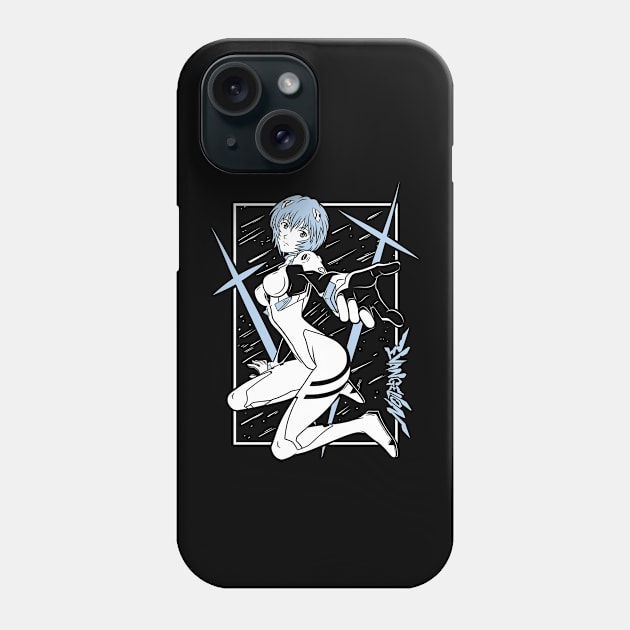 Evangelion Rei ayanami Phone Case by Arkllychile