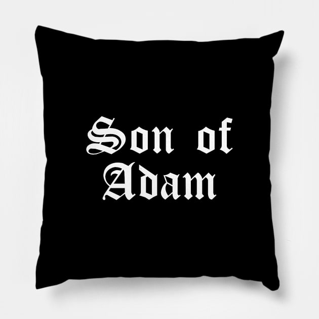 Muslim Son of Adam Pillow by Muslimory