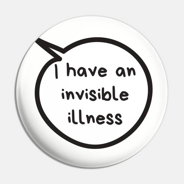 Invisible Illness Pin by Koala Station