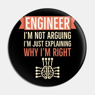 Funny engineer quote Pin