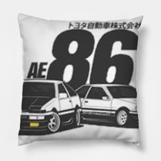 toyota trueno ae86 levin sticker Pillow