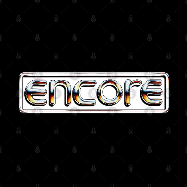 Retro Video Games Encore Logo Pixellated by Meta Cortex