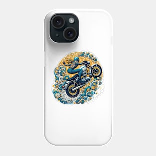 Motorcycle Girl Art Phone Case