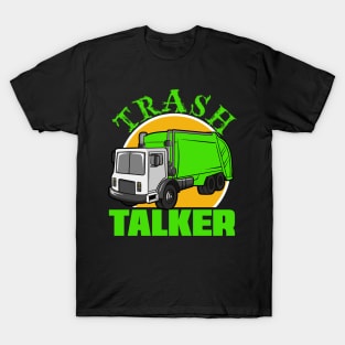 Mens Trash Talker T Shirt Funny Sarcastic Talking Garbage Can Graphic  Novelty Tee For Guys (Heather Black - TRASH) - L Graphic Tees