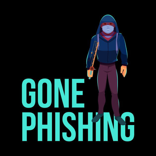 Phishing Pole Hacking Hacker Data Collection Humor by Mellowdellow