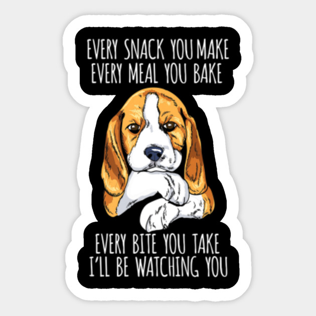 BEAGLE MOM DAD FUNNY DOG - Beagle Mom Dad Funny Dog - Sticker