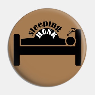 Fat Man Sleeping Pin