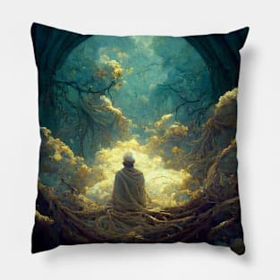 God of the Sky | Watches Above Pillow