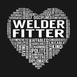 Welder Fitter Heart T-Shirt