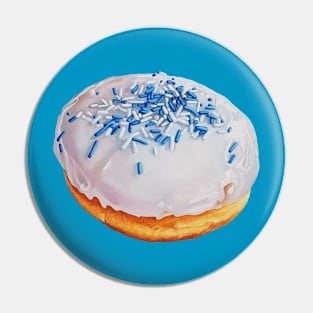 Donut with Sprinkles (Not Strawberry Vanilla) painting - no background Pin