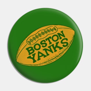 Defunct Boston Yanks Football Team Pin