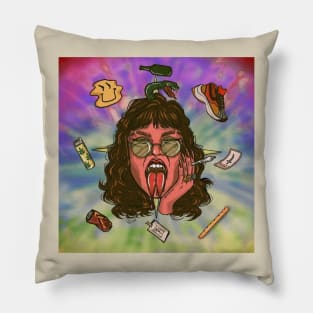 new age medusa Pillow