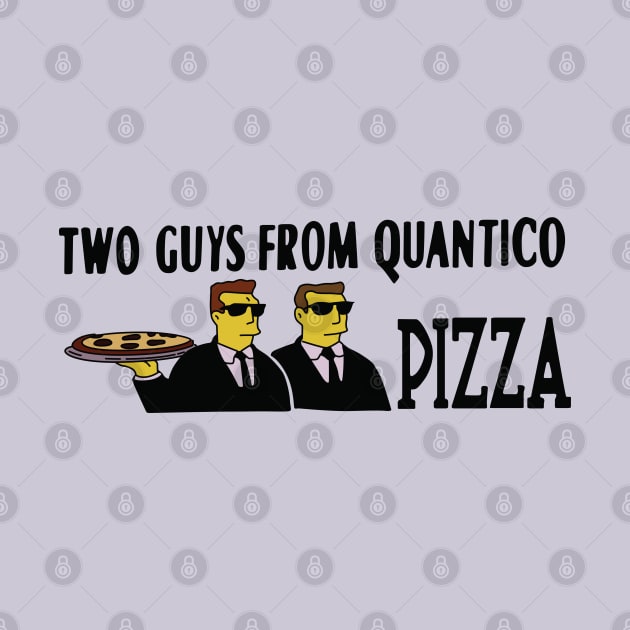 Two Guys from Quantico Pizza by saintpetty