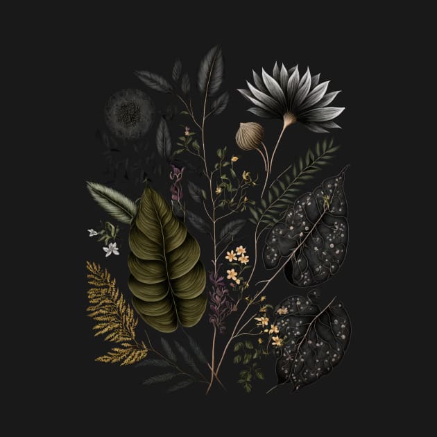 Dark Academia Floral by Enyr's little witchy corner