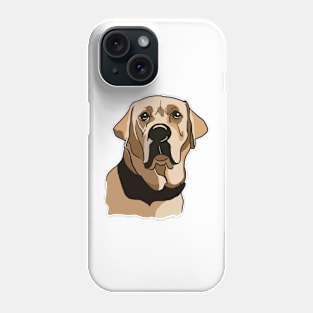 Yellow Labrador, Sticker, Shirt, Poster and more Phone Case