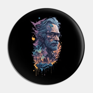 Henry Charles Bukowski Pin